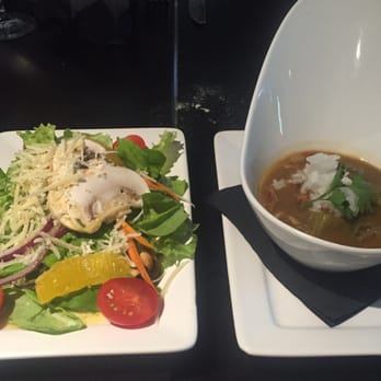 Vintage Year - Salad along with a tasty gumbo - Steakhouses Near Me - Montgomery, Alabama Vintage Year - Salad along with a tasty gumbo - Steakhouses Near Me - Montgomery, Alabama