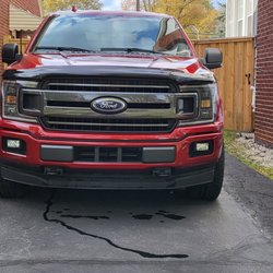 Mid-West Truck Accessories - Front profile with wheel spacers (1.5")