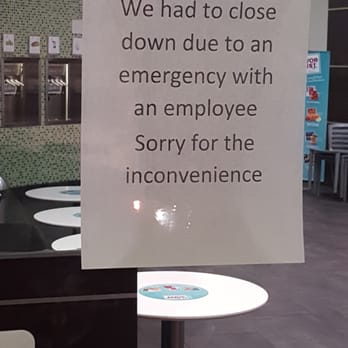 Yogurtland - Since when does 1 employee cause a business to close? But yet i saw 3 employees inside playing around . - Ice Cream & Frozen Yogurt Near Me - Inglewood, California Yogurtland - Since when does 1 employee cause a business to close? But yet i saw 3 employees inside playing around . - Ice Cream & Frozen Yogurt Near Me - Inglewood, California