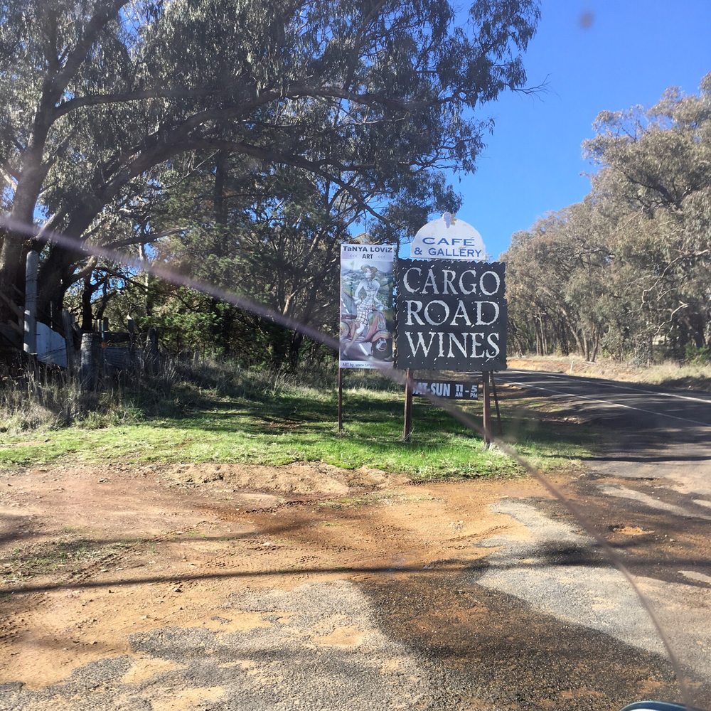 Cargo Road Winery Cafe - Look for this sign ....... and you are there !! - Coffee & Tea Near Me - Lidster, NSW Cargo Road Winery Cafe - Look for this sign ....... and you are there !! - Coffee & Tea Near Me - Lidster, NSW