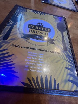 Menu photo 2 Perfect Brunch Bros Chicago, IL Menu photo 2 Perfect Brunch Bros Chicago, IL