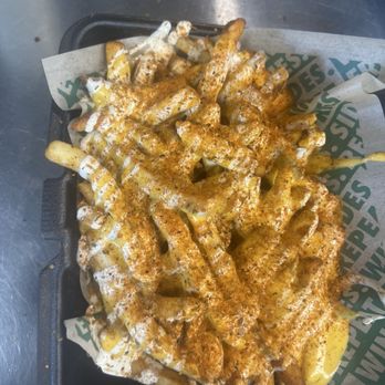 Wingstop - DELICIOUS Louisiana Voodoo Fries! - Chicken Wings Near Me - Canal Winchester, Ohio Wingstop - DELICIOUS Louisiana Voodoo Fries! - Chicken Wings Near Me - Canal Winchester, Ohio