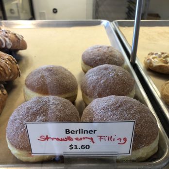 German Bread Bakery - Berliner.. Strawberry filling... to die for.. and look at that price. - Bakeries Near Me - Las Vegas, Nevada