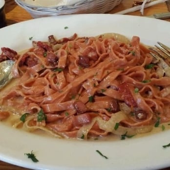 Fritto Misto - This was amazing! P.P. it had chicken and bacon bits and sauce was delicious! It was the best out of the four pastas we ordered! - Italian Near Me - Hermosa Beach, California