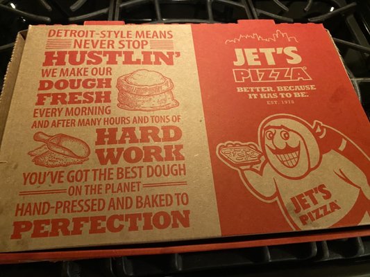 Menu photo 3 Jet's Pizza Cedar Park, TX