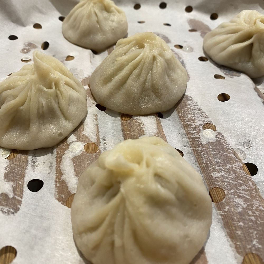Juicy lamb and coriander soup dumplings Juicy lamb and coriander soup dumplings