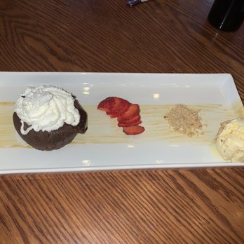 Ballpark - The lava, not-so-lava-y cake. Good though. - Mexican Near Me - Hermosillo, SON