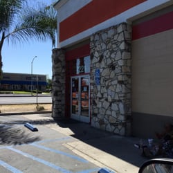 Autozone - The front entrance of the store.