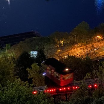 Duquesne Incline - The incline at night.  It's funcular! - Landmarks & Historical Buildings Near Me - Pittsburgh, Pennsylvania