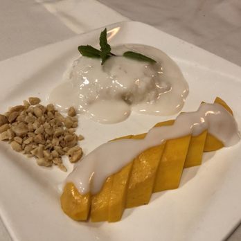 Thai Sapa - Mango sticky rice with peanuts! Yum! - Thai Near Me - Springdale, Utah Thai Sapa - Mango sticky rice with peanuts! Yum! - Thai Near Me - Springdale, Utah