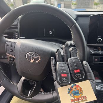 Marco's Locksmith Service - 2026 Toyota smart keys made. (All keys were lost) - Keys & Locksmiths Near Me Marco's Locksmith Service - 2026 Toyota smart keys made. (All keys were lost) - Keys & Locksmiths Near Me