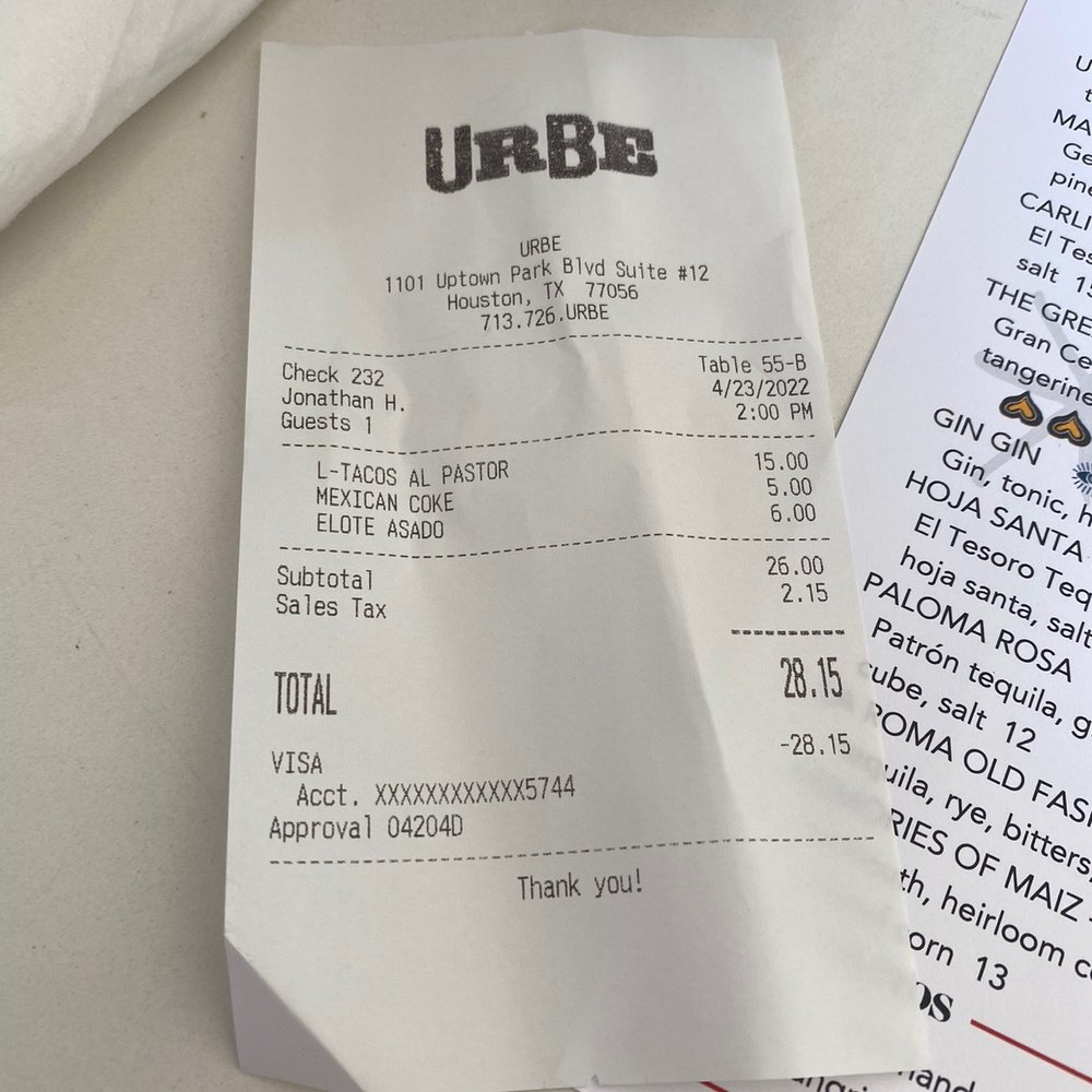 Urbe - Total - Mexican Near Me - Houston, Texas Urbe - Total - Mexican Near Me - Houston, Texas
