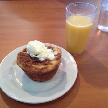 Clarkies Diner - This cinnamon muffin is one of the best thing I have ever tasted! - Sandwiches Near Me - Yucaipa, California