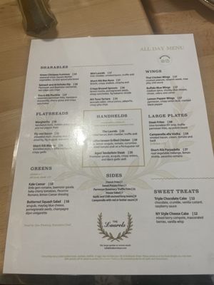 Menu photo 3 The Laurels New York, NY Menu photo 3 The Laurels New York, NY