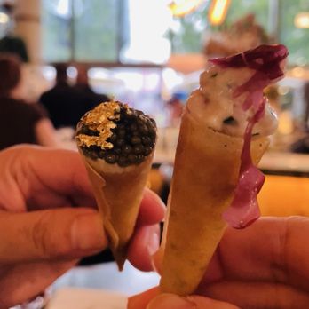 Bar Mar - Caviar Cone & Hamachi Cone - Seafood Near Me - Chicago, Illinois