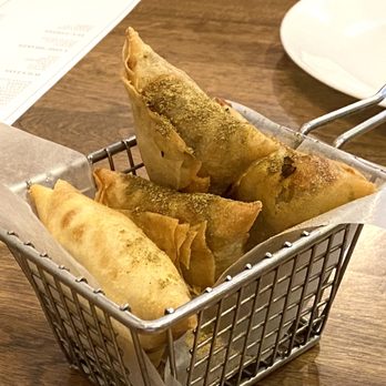 Bombay Bhel - Beef samosas - Indian Near Me - Richmond Hill, Ontario