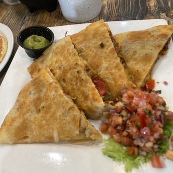 The Pan - Veggie quesadilla with Beyond Beef - Pizza Near Me - Gardena, California