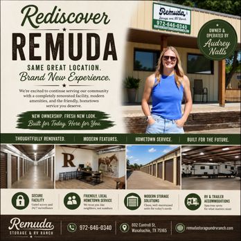 Remuda Storage and RV Ranch - Self Storage Near Me - Waxahachie, Texas Remuda Storage and RV Ranch - Self Storage Near Me - Waxahachie, Texas