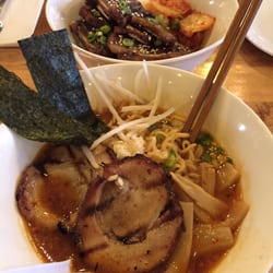 Bites Restaurant - Spicy ramen and kalbi bowl! Both yummy.