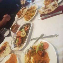 Delicious meal.... And GF.... Just not the naan bread..