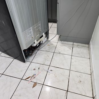 Sofia's House Cleaning - Refrigerator was moved to clean underneath - Home Cleaning Near Me - Santa Ana, California