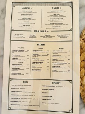 Menu photo 1 Rosemary's -  Midtown New York, NY