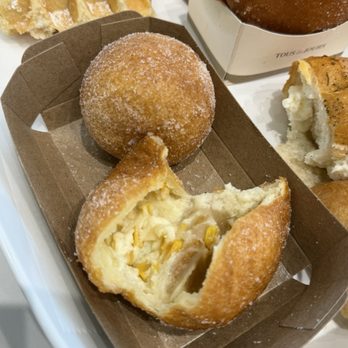 Tous les Jours - Corn cheese Donut 7/10 It was good but compared to all of the other pastries it lacks filling. - Bakeries Near Me - McKinney, Texas Tous les Jours - Corn cheese Donut 7/10 It was good but compared to all of the other pastries it lacks filling. - Bakeries Near Me - McKinney, Texas