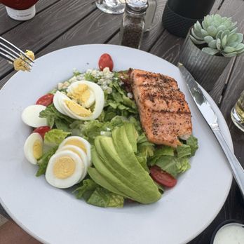 Marina Bar & Grill - Salmon Cobb. Perfection - Burgers Near Me - Discovery Bay, California