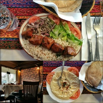 Bosphorus Restaurant - Shish Kebab Plate & The Best Hummus!! - Turkish Near Me - Lake Hiawatha, New Jersey