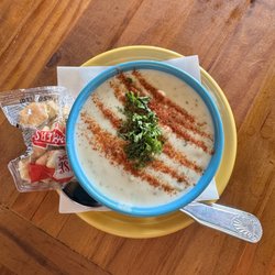 Fin's Seafood Restaurant - Pismo Clam Chowder