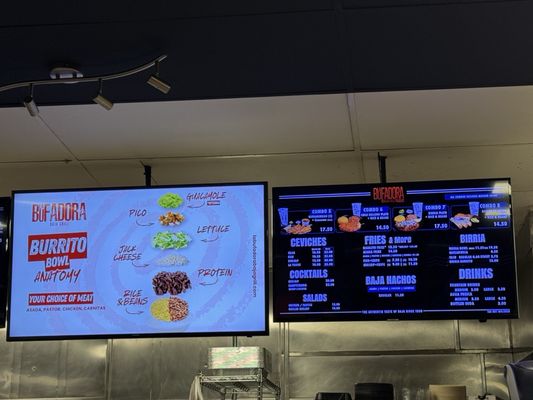 Menu photo 1 La Bufadora Baja Grill El Monte El Monte, CA