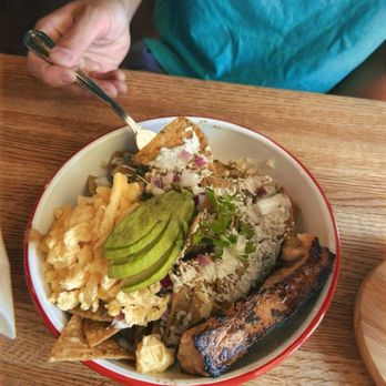 Pradera Brunch - Chilaquiles with pork belly - Breakfast & Brunch Near Me - Baldwin Park, California Pradera Brunch - Chilaquiles with pork belly - Breakfast & Brunch Near Me - Baldwin Park, California