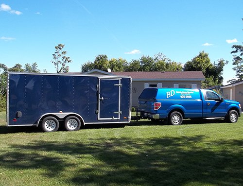 Slide of B D Mobile Home Service