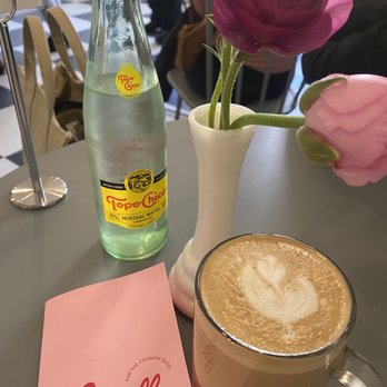 Lucille - Latte and Sparking water - Breakfast & Brunch Near Me - Modesto, California Lucille - Latte and Sparking water - Breakfast & Brunch Near Me - Modesto, California