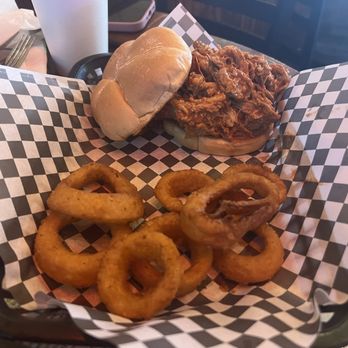 The Lost Bar and Grill - Pulled pork sandwich - Burgers Near Me - San Antonio, Texas