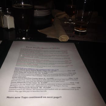 First Draft - Rotating drafts and beers - American Near Me - Chicago, Illinois First Draft - Rotating drafts and beers - American Near Me - Chicago, Illinois