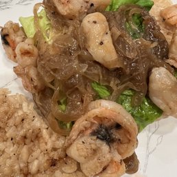 Shrimp still has the icky stuff on it. Not cleaned very well. Shrimp still has the icky stuff on it. Not cleaned very well.