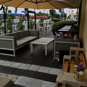 Intentional Coffee - Back patio - Coffee & Tea Near Me - Fullerton, California