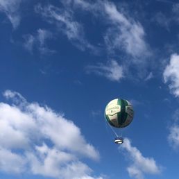 Take a hot air balloon ride!