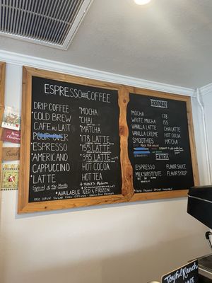 Menu photo 1 Old Isabella Coffee Lake Isabella, CA