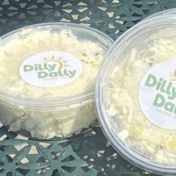 Dilly Dally  - Swiss Cheese Slaw, made from scratch and by hand in-house