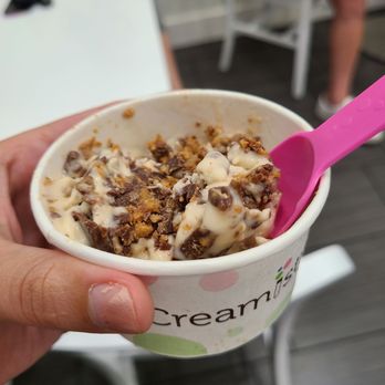 Creamistry - I got excited and forgot a picture before digging in! - Ice Cream & Frozen Yogurt Near Me - Cypress, Texas