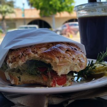 South Side Coffee - Veggie bagel sandwich - Coffee & Tea Near Me - Lompoc, California South Side Coffee - Veggie bagel sandwich - Coffee & Tea Near Me - Lompoc, California