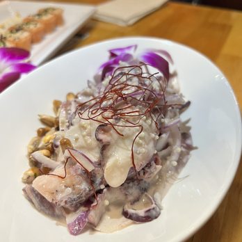 Inari Sushi Fusion - Octopus ceviche - Sushi Bars Near Me - Miami, Florida Inari Sushi Fusion - Octopus ceviche - Sushi Bars Near Me - Miami, Florida