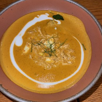 Fish Cheeks - Coconut crab curry - Seafood Near Me - New York, New York