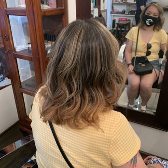 Dvir Salon - Balayage & cut by Naho - Hair Salons Near Me - Brooklyn, New York