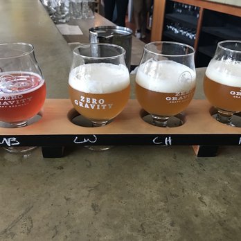 Zero Gravity Brewery - Flight - Breweries Near Me - Burlington, Vermont