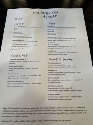 Menu photo 1 Karrington Rowe Brentwood, TN Menu photo 1 Karrington Rowe Brentwood, TN
