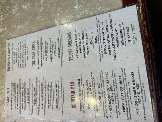 Menu photo 4 Jeremiah's Restaurant Ogden, UT