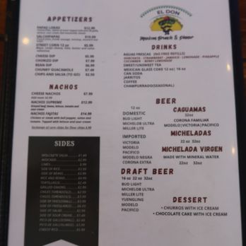 El Don Mexican Brunch & Dinner - Menu, 4 - Breakfast & Brunch Near Me - Cleveland, Tennessee El Don Mexican Brunch & Dinner - Menu, 4 - Breakfast & Brunch Near Me - Cleveland, Tennessee